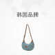 MLB bag handbag shoulder bag fashion shoulder bag casual bag shoulder armpit bag trendy