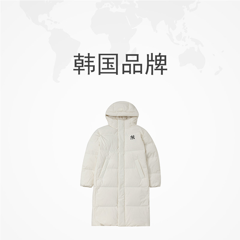 【自营】MLB美职棒长款羽绒服男女装冬季防风休闲服保暖羽绒外套,淘宝优惠券,粉丝福利购,淘宝优惠卷