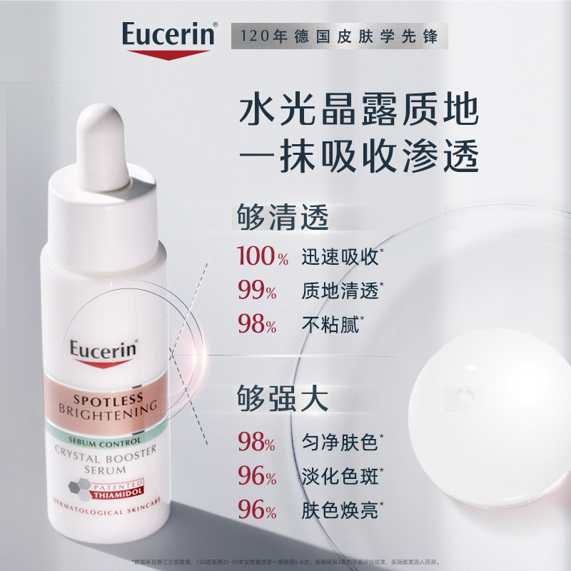 【达人专享】优色林光引精华精华乳液 EUCERIN海外液态精华