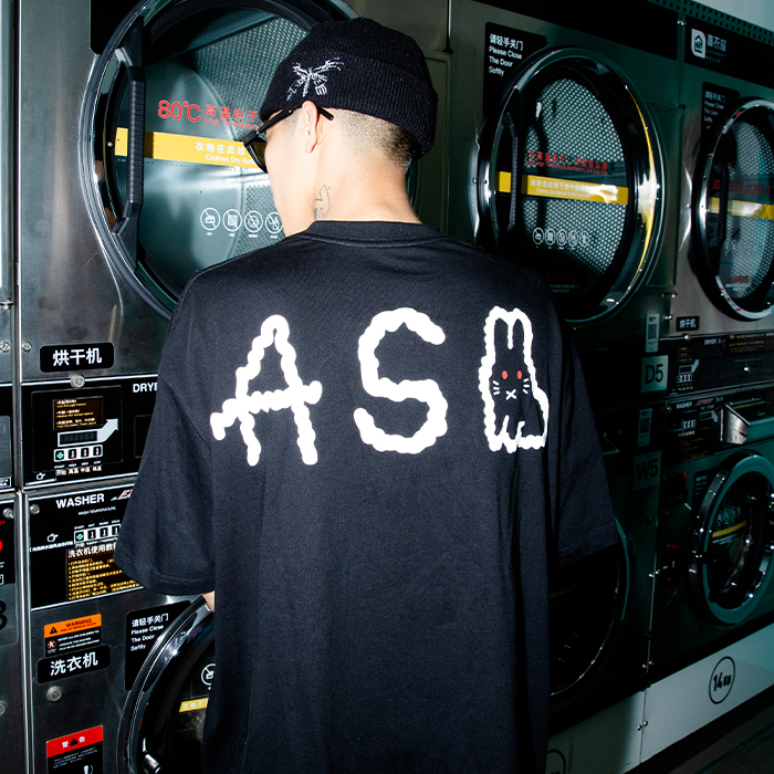 ASH线上商店 Something about ash 20SS飞天小兔子420限定发泡短 - 图2
