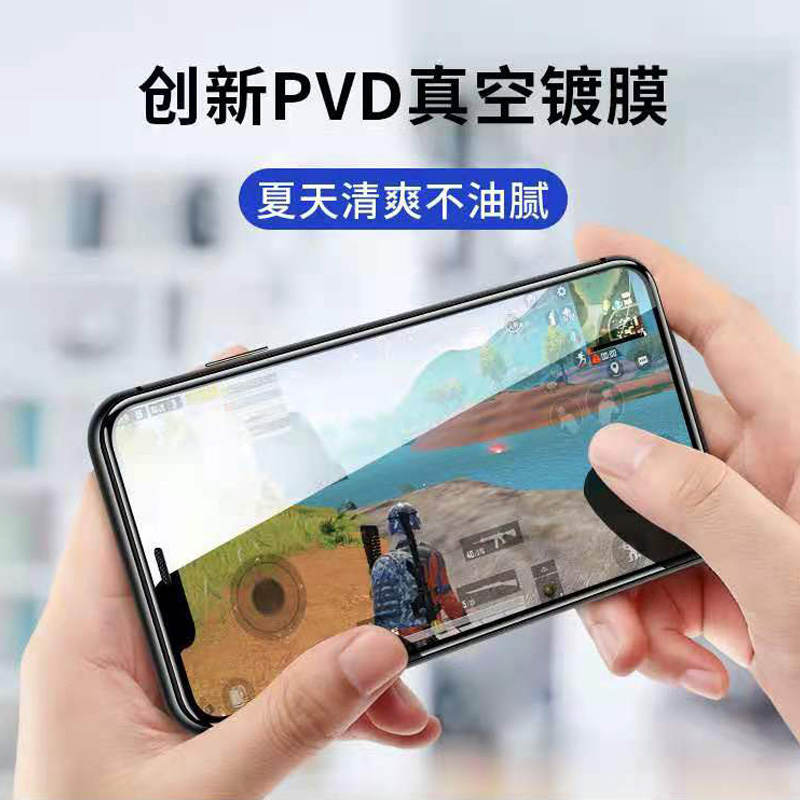 适用15苹果xsmax钢化膜iphone11pro全屏手机膜12pro13苹果se2代7p护眼抗蓝光14promax防摔保护膜8plus防窥膜-图2