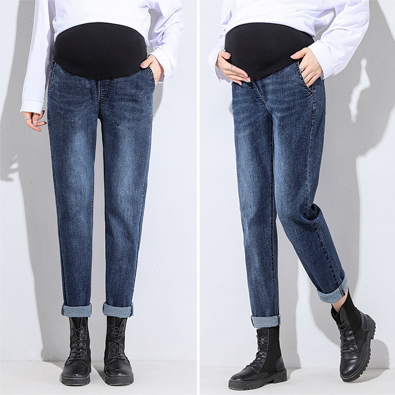 春秋孕妇裤子 夏娜莎孕妇直筒裤