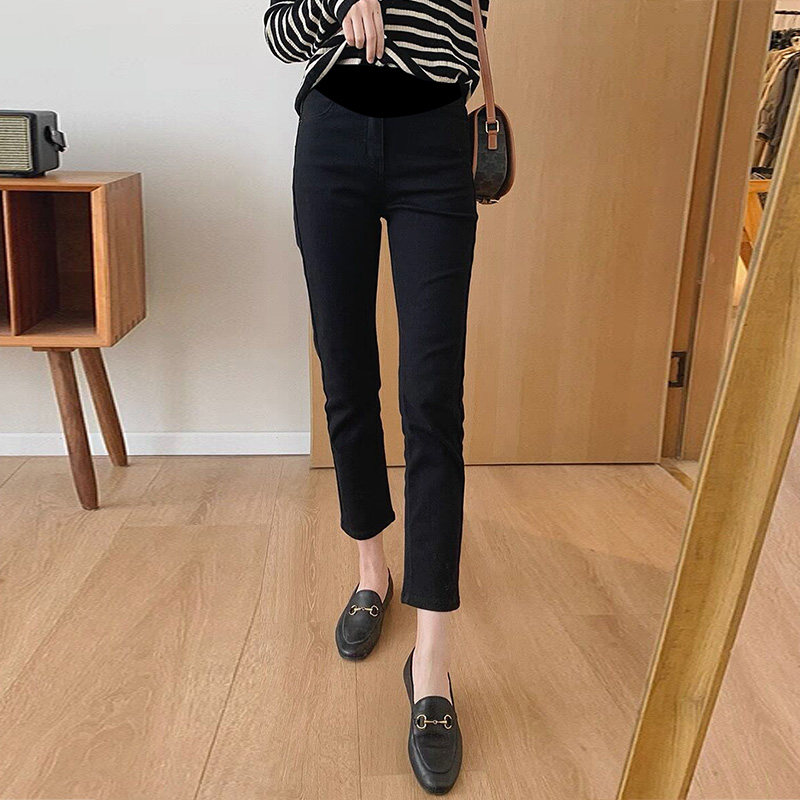 孕妇裤子春秋外穿宽松直筒打底裤 夏娜莎孕妇直筒裤