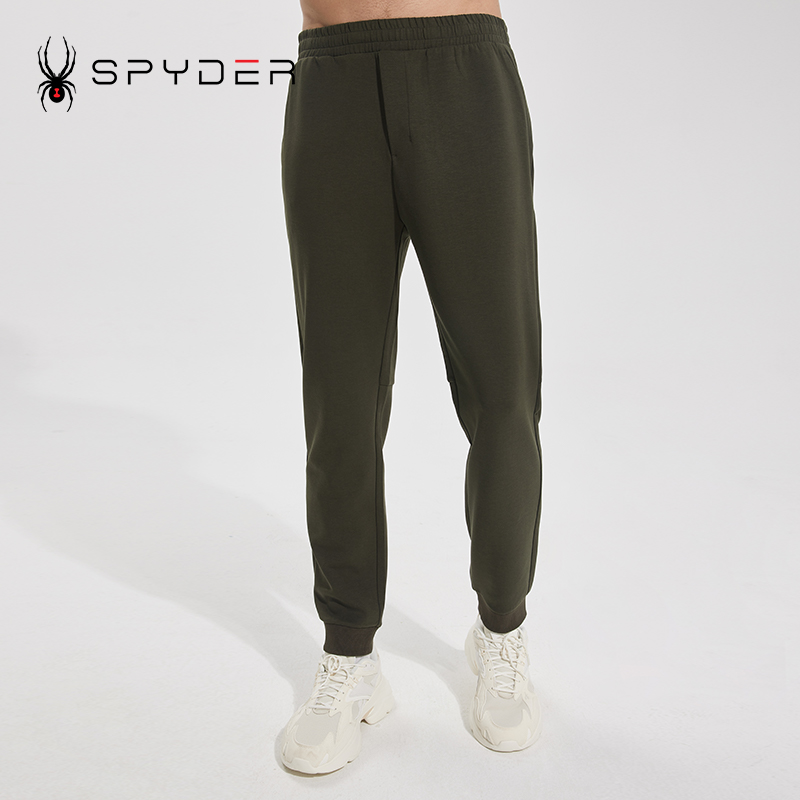 SPYDER新品男子TRAINING运动透气户外休闲裤直筒长裤子23CF505M - 图2