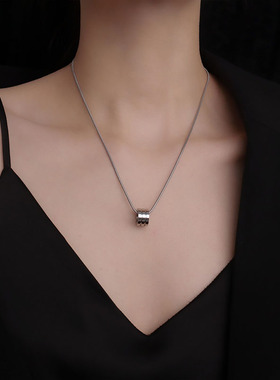 INS冷淡风洗澡不用项链圆环