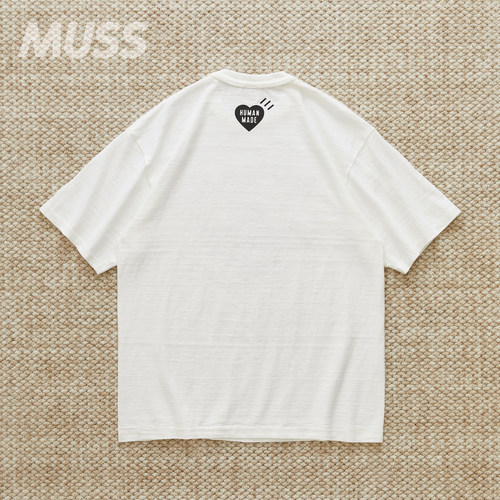 现货 HUMAN MADE GRAPHIC TEE 日产牛仔鸭子竹节棉短袖T恤24AW - 图0