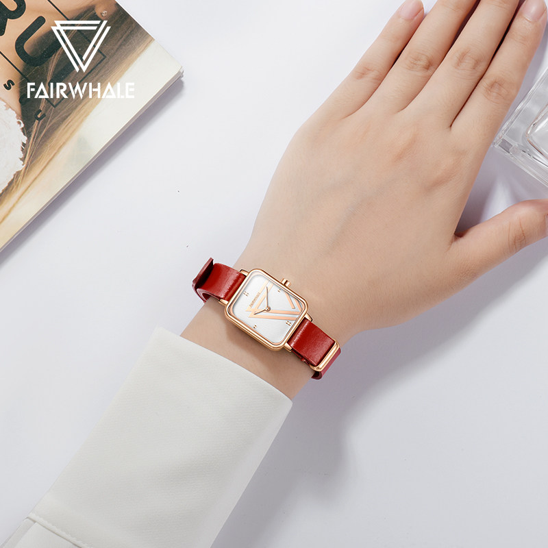 马克华菲欧美石英女士小巧精致手表 马克华菲手表国产腕表