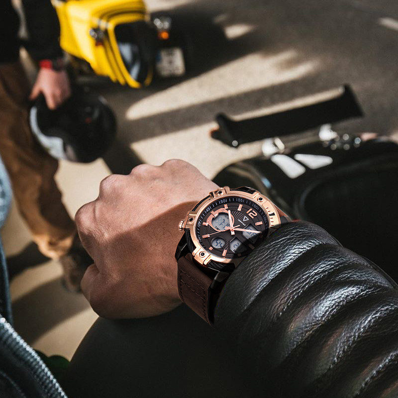 马克华菲新款男士潮流学生运动手表 马克华菲手表国产腕表