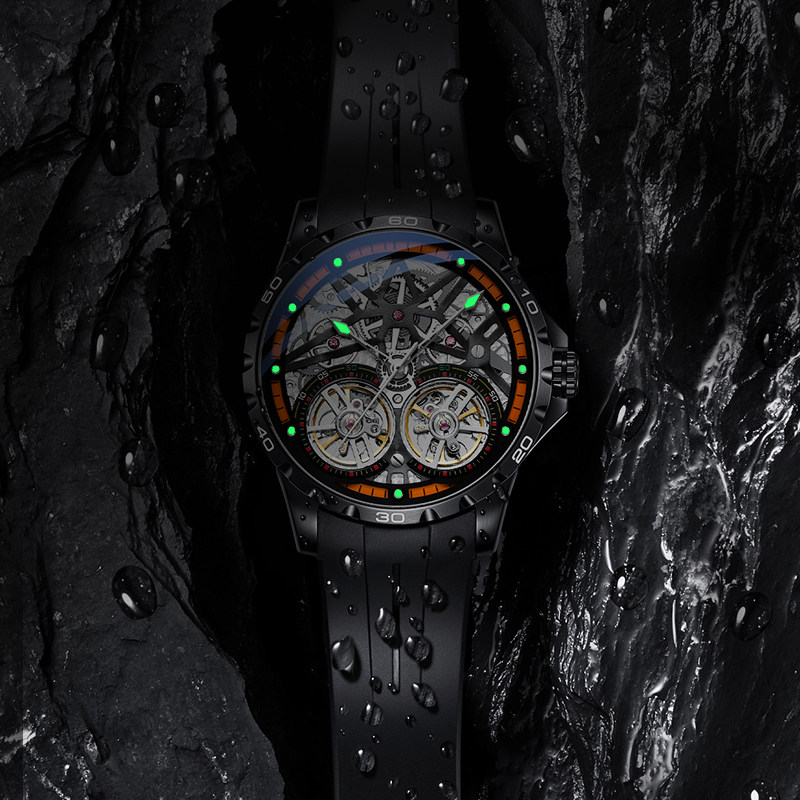 马克华菲正品牌罗杰新款潮流机械表 马克华菲手表国产腕表