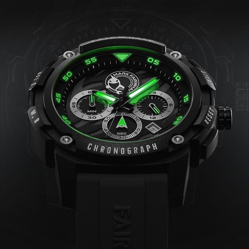 【开学礼物】马克华菲青少年电子手表男高中多功能户外运动手表