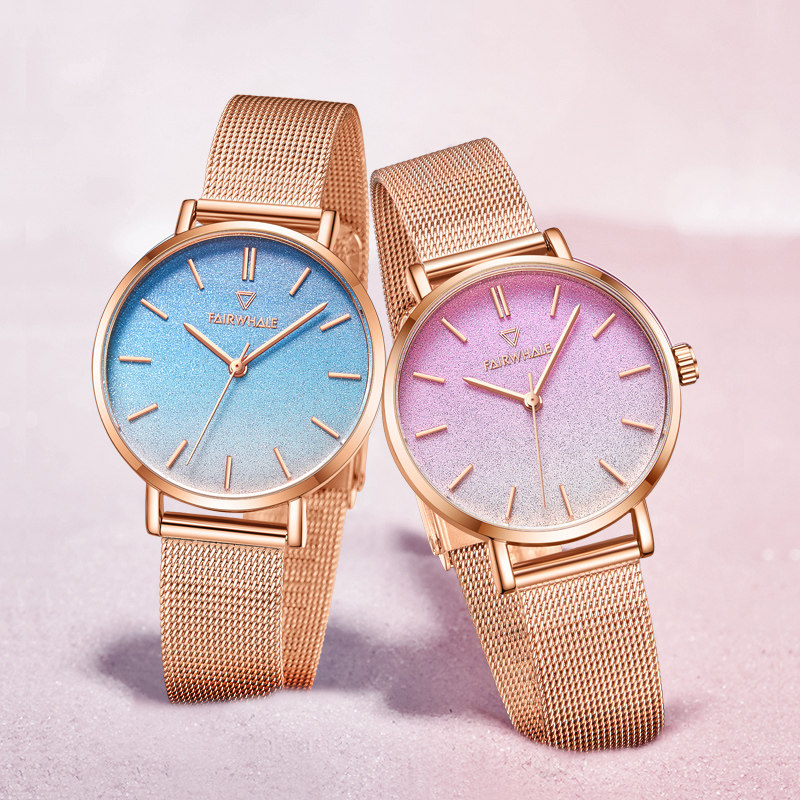 马克华菲新款小金表满天星简约女表 马克华菲手表国产腕表