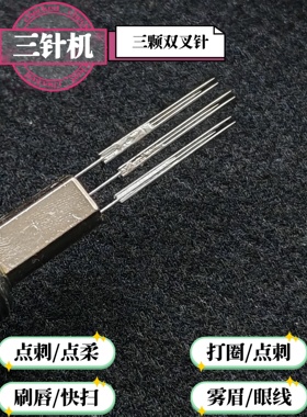 ipm三剑客纹眉纹唇纹绣点刺机