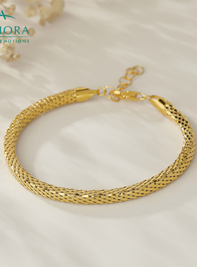 ADHORA意大利设计师款手链女简约气质高级感手饰情侣同款S925银饰