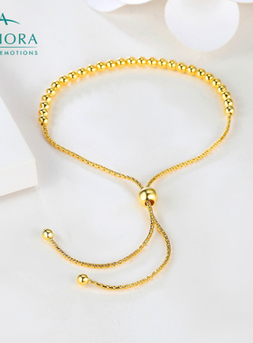 adhora意大利可调节手链女轻奢小众精致手饰生日礼物送闺蜜送女友