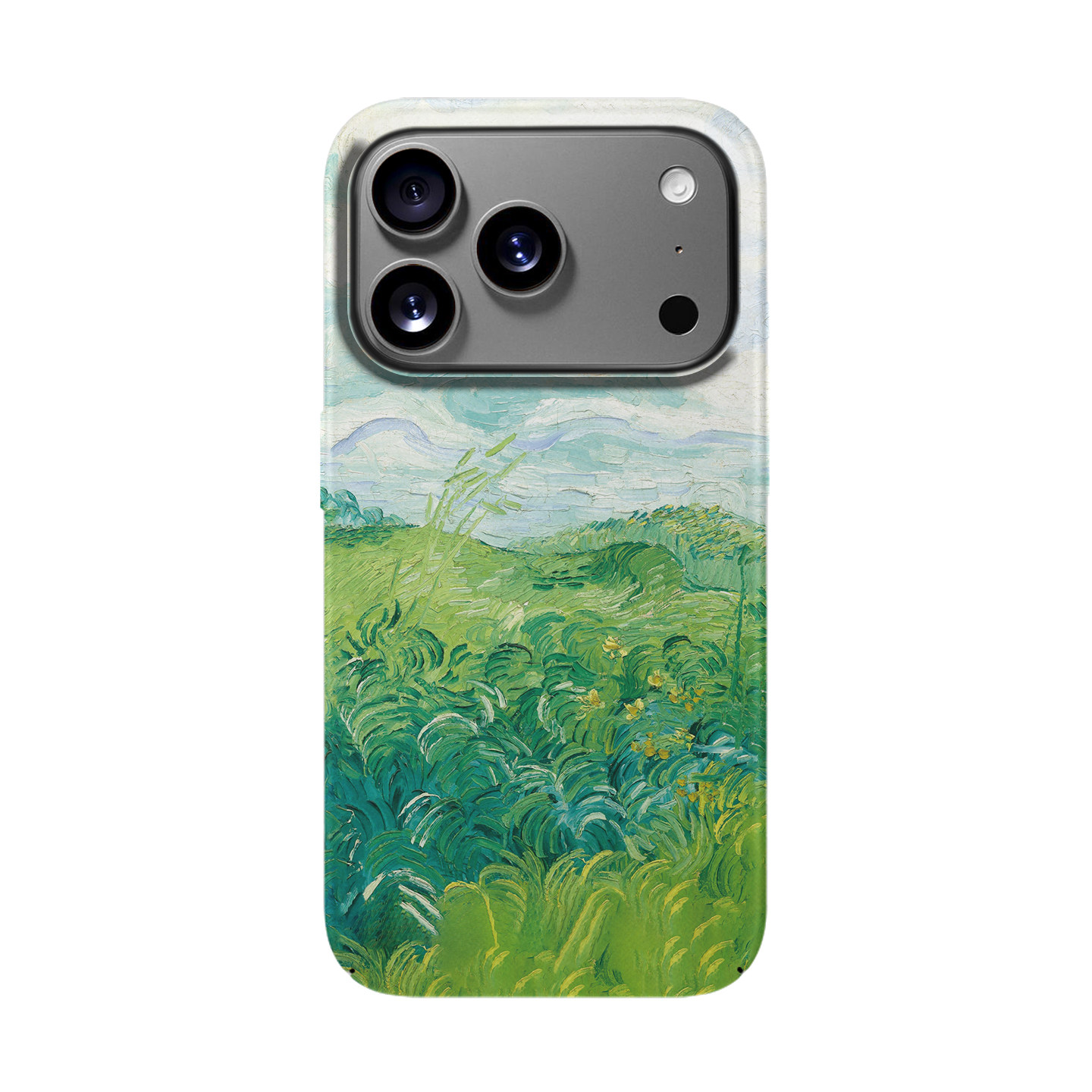 适用iPhone17Promax手机壳新款磁吸苹果16Pro绿色麦田油画硬壳Magsafe全包15Pro镜头保护14保护套air夜光13壳,淘宝优惠券,粉丝福利购,淘宝优惠卷