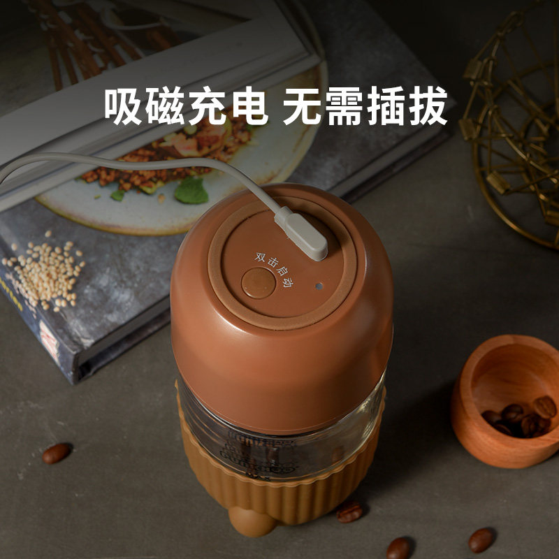 胖虎全自动研磨一体咖啡机家用小型 胖虎咖啡机