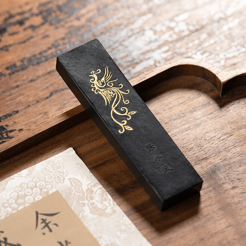 正心克己 墨条徽墨文房四宝墨块墨条油烟墨手工松烟墨条墨块墨条书法国画专用高档实用墨条墨锭礼盒送礼 - 图2