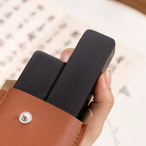 善琏湖笔 Фусанг бумажный вес, сандаловый дерево Зигуанг, черный циклон, украшения для бумаги с твердым древесиной, каллиграфия, творческая книга, учеба, четыре сокровища, стриптизму, артефакт, кисть, специальное войло для начинающих