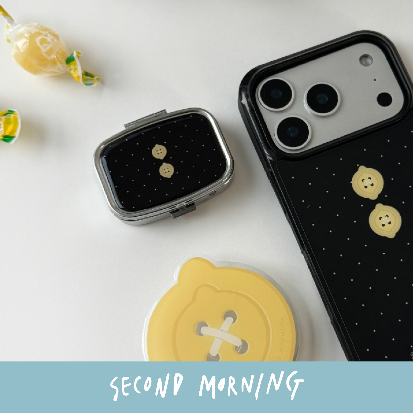 幸会潮玩 Second Morning-迷你收纳药盒铁盒便携随身携带分装收纳,淘宝优惠券,粉丝福利购,淘宝优惠卷