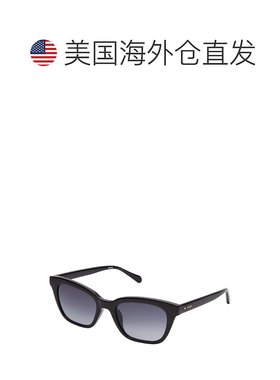 自营Fossil Women's Britteny Square Sunglasses - black 美国奥
