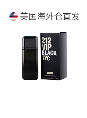 美国直邮M C. HERRERA 212 VIP BLACK ELIXIR 3.4OZ PARFUM正品