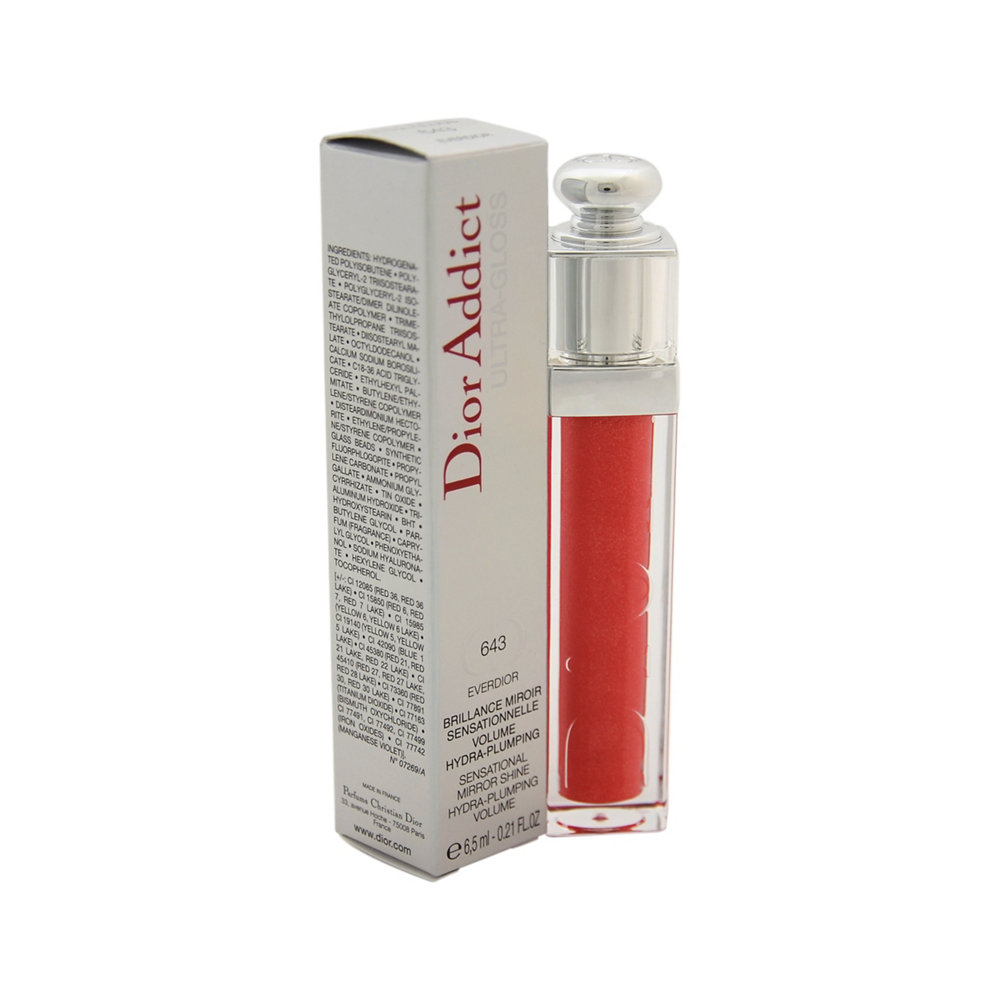 天猫国际美国直购美国直邮Dior迪奥Addict魅惑润唇蜜唇釉643光泽珠光玻璃唇滋润0