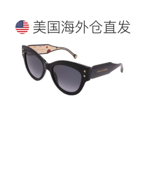 自营Carolina Herrera太阳镜CH 0009/S-807-54-19-145非偏振-黑色