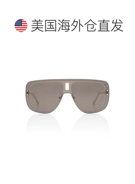 自营Dior UltraDior MU Shield太阳镜-黑色，棕色 美国奥莱直发
