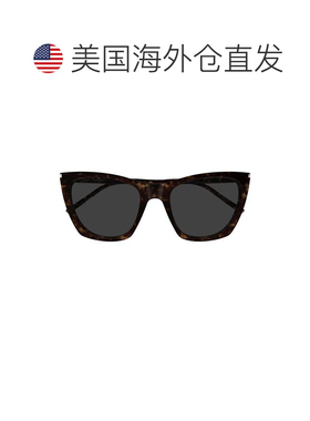 自营saint laurentSl 214 Kate Thin Thin Angular Cat-Eye Sungl