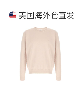 自营Saint Laurent Men's Cassandre Logo Sweatshirt - powder