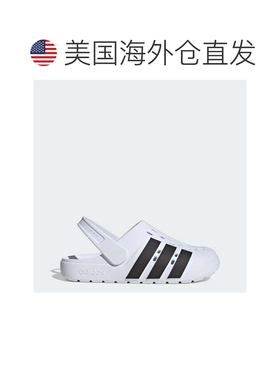 自营Men's adidas Adilette Clog 2.0 - cloud white / core blac