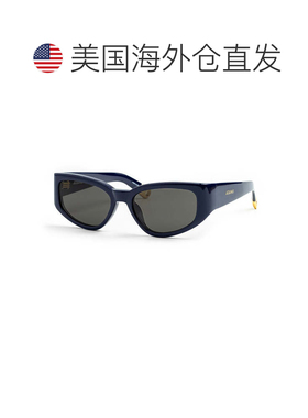 自营Jacquemus Sunglasses Cat Eye Full Rim, Burgundy Frame An