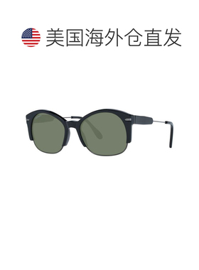 自营Serengeti Acetate & Metal Sunglasses - black 美国奥莱直