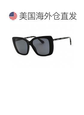 自营burberryBE4456 416581黑色/深灰色偏光-黑色 美国奥莱直发