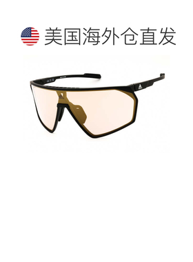自营adidasSP0073 02g哑光黑色/棕色镜面-哑光黑色 美国奥莱直发