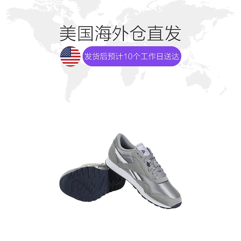 天猫国际美国直购美国直邮Reebok Classic Nylon 锐步男鞋 经典复古运动休闲鞋1