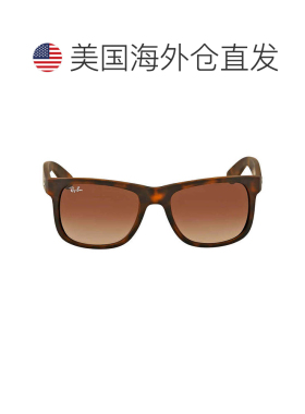 自营ray-banRay Ban Justin Classic Brown Gradient Square Men'
