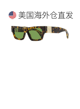 自营Palm Angels Unisex Magnolia Rectangular Sunglasses PERI1