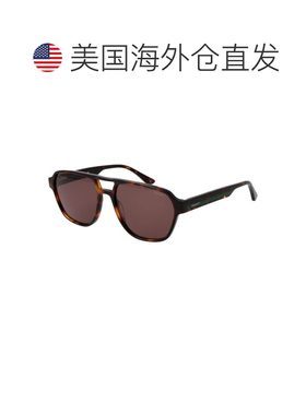 自营Hackett Acetate Men's Sunglasses - brown 美国奥莱直发