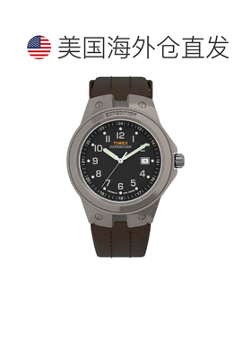 自营Timex Men's Expedition Black Round 40mm - black 美国奥莱