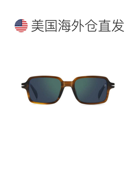 自营david beckhamDb 1179/S Rectangular Tortoiseshell Sunglas