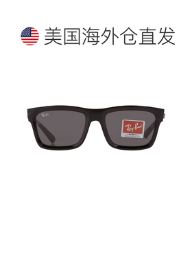 自营ray-banRay Ban Warren Bio Based Dark Grey Rectangular Un