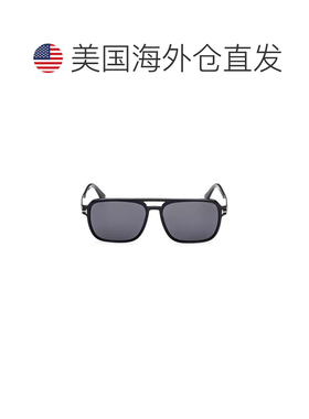 自营tom fordFt0910 Rectangular Acetate Sunglasses - grey 美