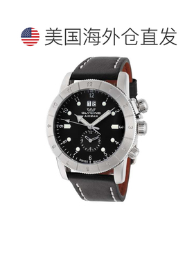 自营Glycine Men's Airman GMT 42mm Watch GL0150 - black 美国