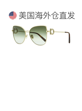 自营salvatore ferragamoFerragamo Women's Crystal Gancini Sun