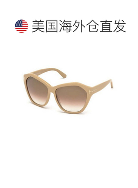 自营Tom Ford Sunglasses Cat Eye Full Rim, Pink Nude Frame An
