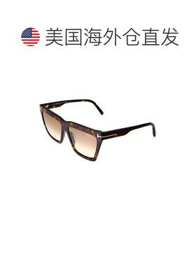 自营Tom Ford Women's Eden 56mm Sunglasses - brown 美国奥莱直