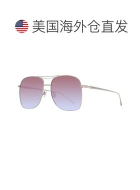 自营Scotch & Soda Stainless Steel Women's Sunglasses - gold