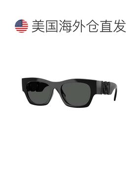 自营versaceVE4479U 536087黑色/深灰色-黑色 美国奥莱直发