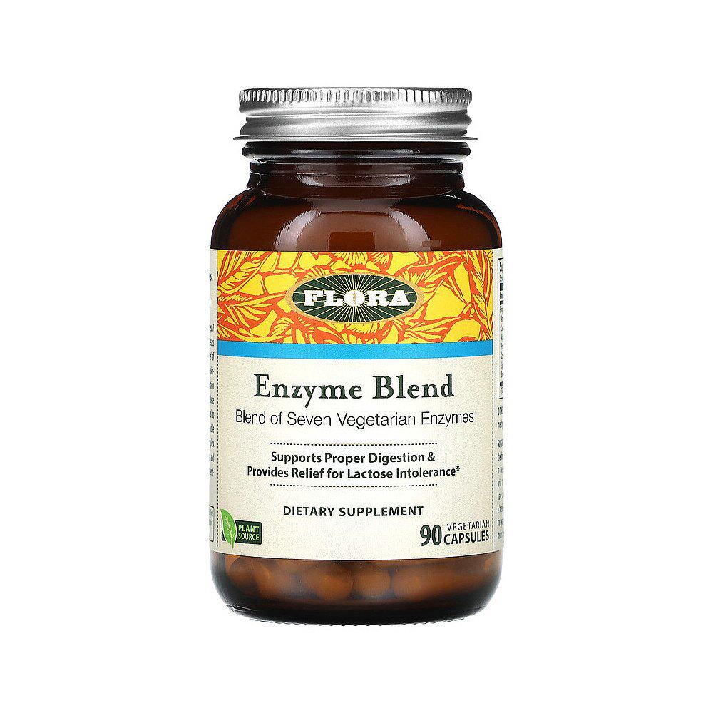 香港直发iherb flora酶有90粒胶囊 天猫国际探物美国其他膳食营养补充剂